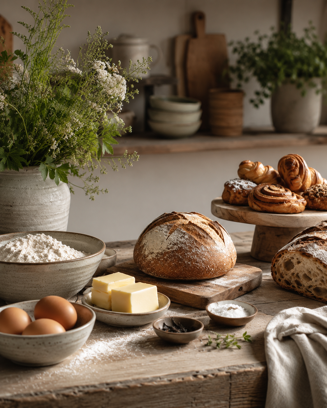 Bakery ingredients and finished goods representing DNS Trade catering and FMCG supply